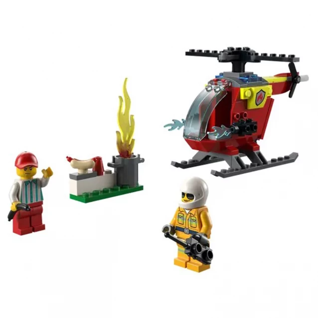 Конструктор LEGO City Пожежний гелікоптер (60318) - 3