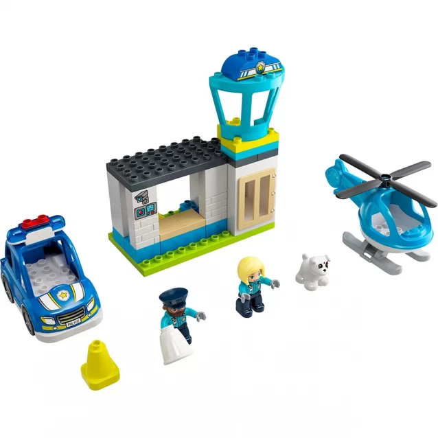 Конструктор LEGO Duplo Поліцейська ділянка та вертоліт (10959) - 3