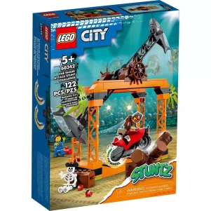 Конструктор Lego City Stuntz Каскадерське завдання «Напад Акули» (60342) ЛЕГО Сіті