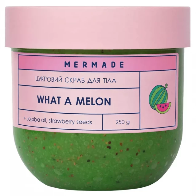 Цукровий скраб для тіла Mermade What a melon 250 г (MRSS0006) - 1
