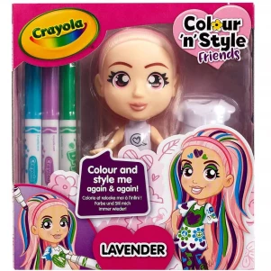 Набір для творчості Crayola Colour n Style Лаванда (918940.005) дитяча іграшка