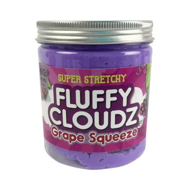 COMPOUND KINGS Лизун Slime - Fluffy Cloudz, аромат "Виноград", 190 g (г) - 1