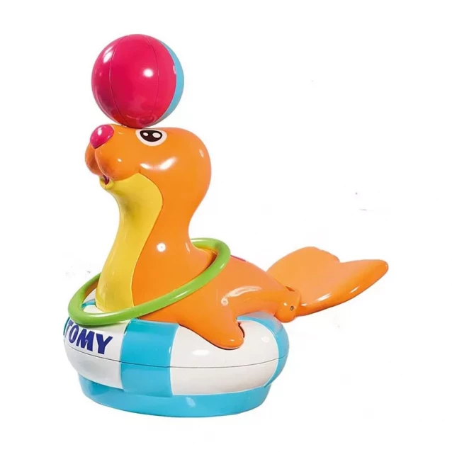 TOMY Игрушка для ванной комнаты «Тюлень Сэнди» - 3