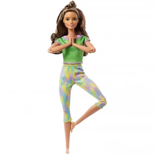 Лялька Barbie Рухайся як я Шатенка (GXF05)  лялька Барбі