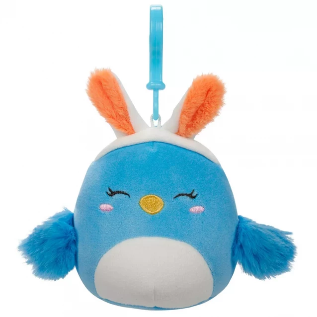 Мягкая игрушка на клипсе Squishmallows Птичка Бебе 9 см (SQCP00183) - 1