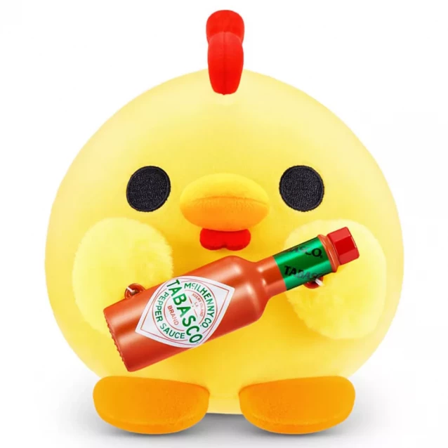 Мягкая игрушка Mini Brands Snackle Цыпленок с игрушечным соусом Tabasco (77510G2) - 3