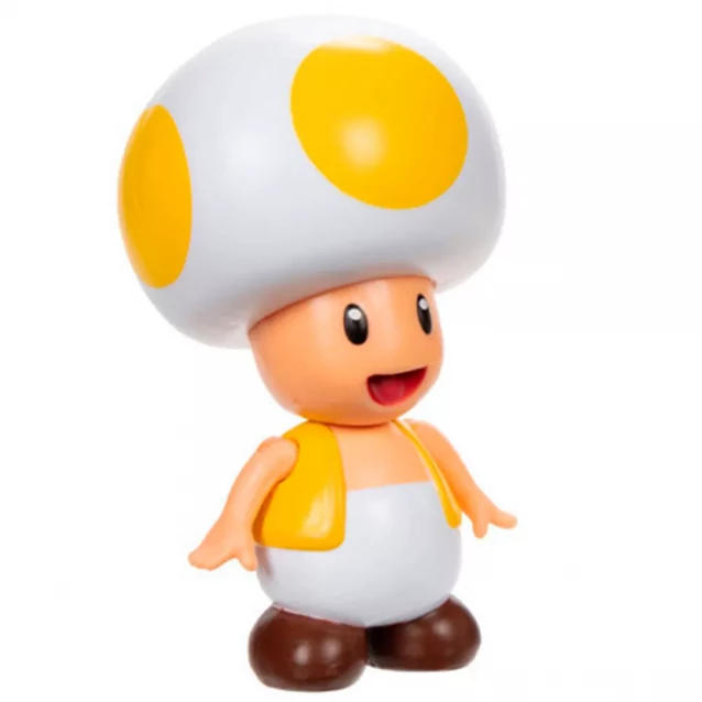 Фігурка з артикуляцією Super Mario Жовтий Тоад 6 см (41291i-GEN) - 3
