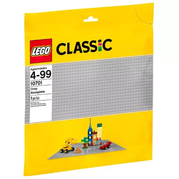 Конструктор LEGO Classic Базовая пластина серого цвета (10701) - 1