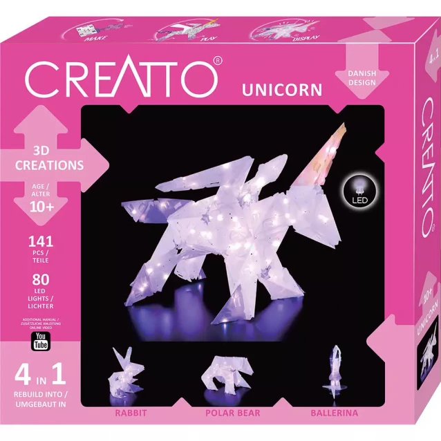 Набір для творчості Kosmos Creatto Unicorn (3539) - 1