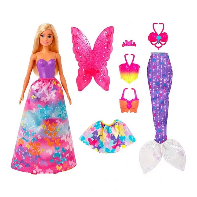 Кукольный набор Barbie Волшебное перевоплощение обнов. (GJK40) - 1