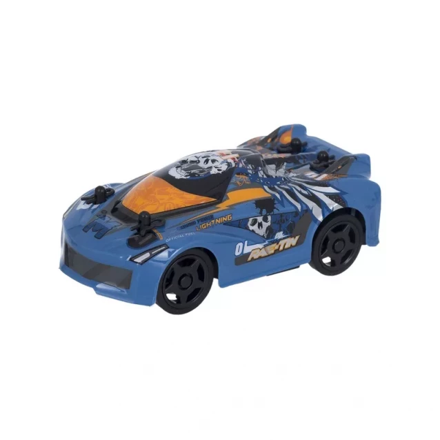 Car R/C RACE TIN Car in a Box with Radio Control, BLUE (YW253102) - 1