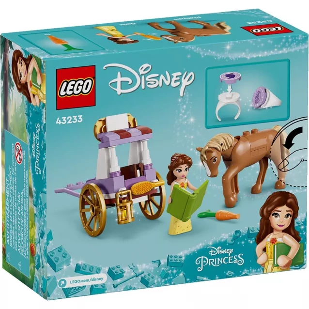 Конструктор LEGO Disney Казкова карета Белль (43233) - 2