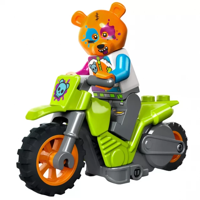 Конструктор LEGO City Stuntz Каскадерський мотоцикл ведмедя (60356) - 3