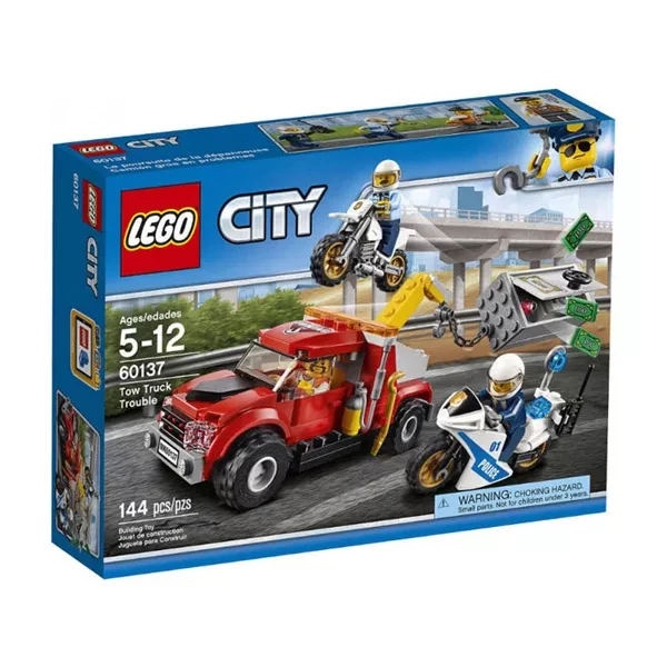 Конструктор LEGO City Негаразди З Аварійною Вантажівкою (60137) - 1