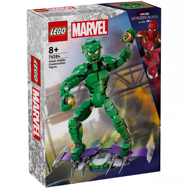 Конструктор LEGO Marvel Фігурка Зеленого гобліна для складання (76284) - 1