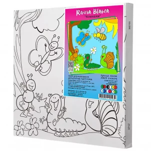 Набор для росписи Riviera Blanca Насекомые 25x25 см (КА-044). детская игрушка
