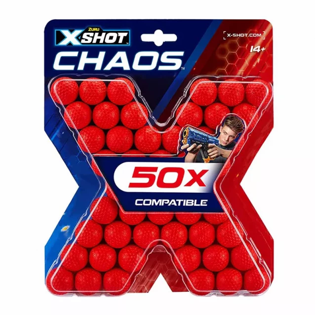Набір кульок X-Shot Chaos 50 шт (36327Z) - 3