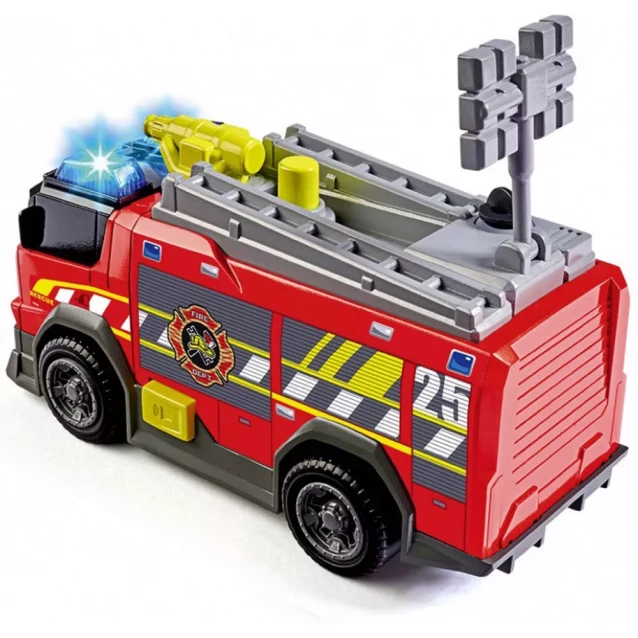 Машинка пожарная Dickie Toys Быстрое реагирование с контейнером для воды 15 см (3302028) - 3