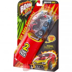 BOOM CITY RACERS Ігровий набір - FIRE IT UP! Машинки з пусковим пристроєм - 2 шт. 40057 дитяча іграшка