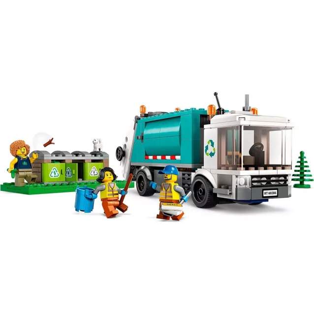 Конструктор LEGO City Мусороперерабатывающий грузовик (60386) - 4