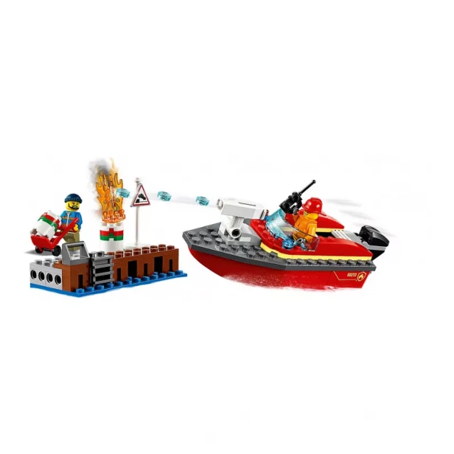Конструктор LEGO City Пожар На Причале (60213) - 3