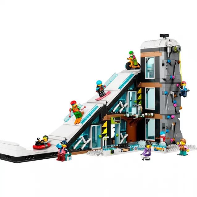 Конструктор LEGO City Горнолыжный и скалолазный центр (60366) - 3