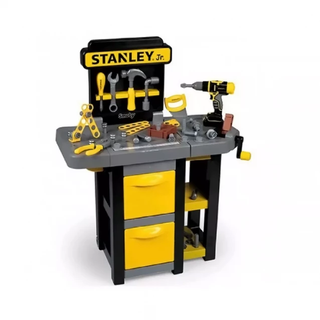 SMOBY Игровой набор "Стэнли. Мобильная мастерская" с инструментами, 37 аксес., 60х30х78 см, 3 - 2