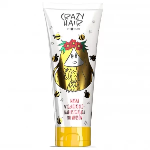 Маска для волосся розгладження та блиск Hiskin Crazy Hair Honey 250 мл (5905359806165) дитяча іграшка