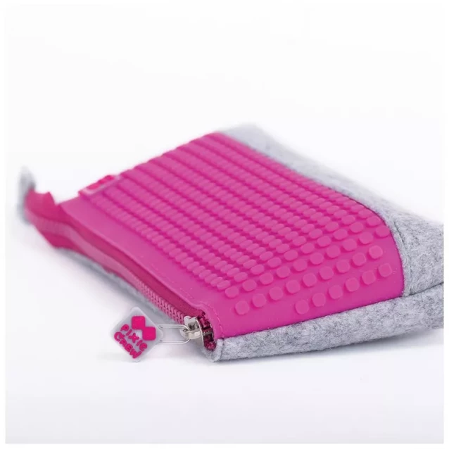 PIXIE CREW Пенал-косметичка с пикселями (100шт.), цвет поля - насыщенный розовый - 5