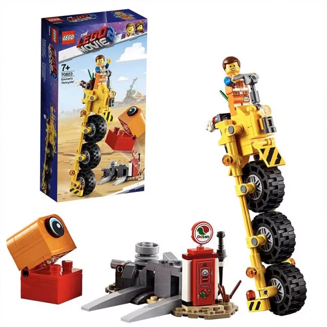 Конструктор LEGO Movie Триколісний Велосипед Еммета! (70823) - 7