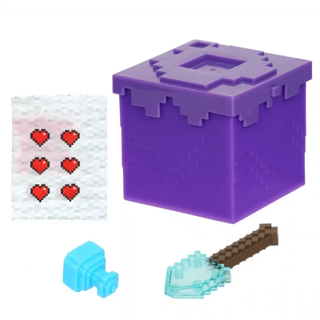 Фігурка-сюрприз Treasure Minecraft Печері та скелі Надземний світ (123620) - 2