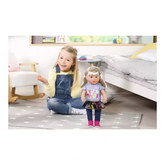 Кукла Baby Born серии "Нежные объятия" - Сестричка-модница 43 cm, с аксессуарами (824603) - 11