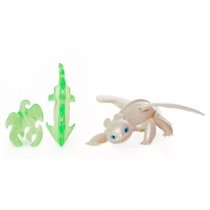 Як приборкати дракона 3: оновлена колекційна фігурка дракона  Денної Фурії з механічною функцією (18 см) дитяча іграшка
