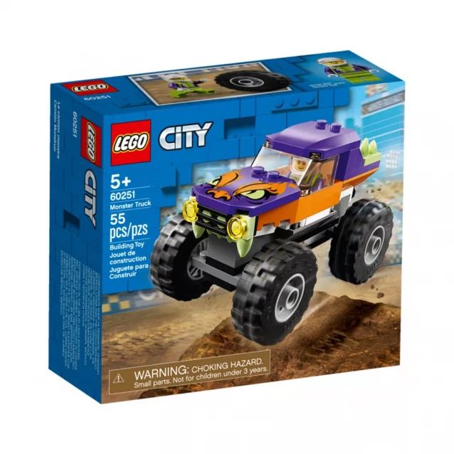 Конструктор LEGO City Вантажівка-Монстр (60251) - 1