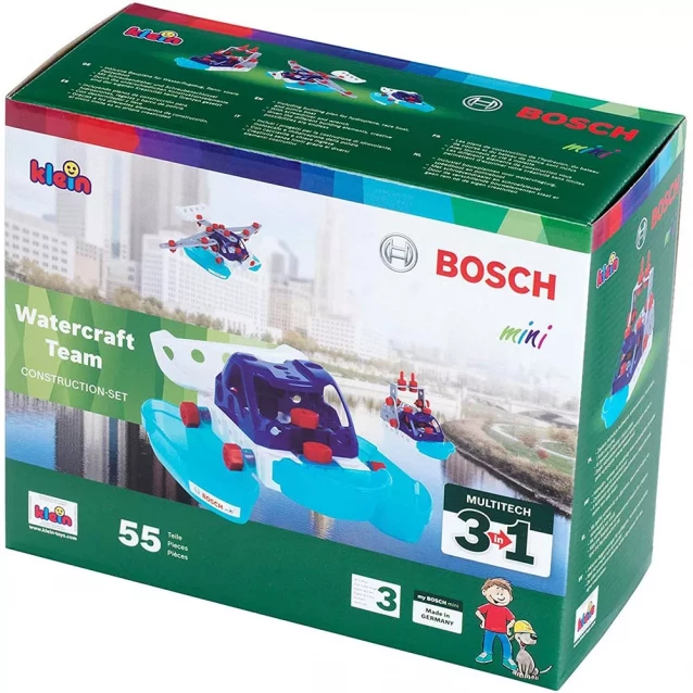 Конструктор Bosch Водний транспорт 3в1 (8794) - 2