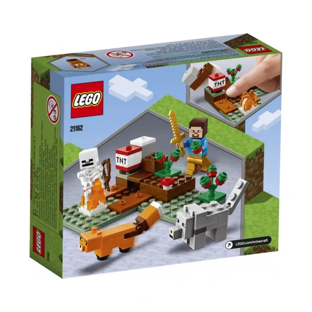 Конструктор LEGO Minecraft Пригоди в тайзі (21162) - 6