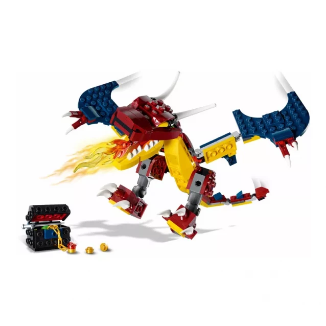 Конструктор LEGO Creator Вогняний дракон (31102) - 6