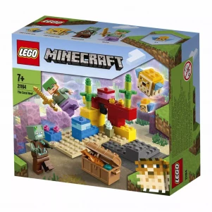 Конструктор Lego Minecraft Кораловий риф (21164) лего майнкрафт