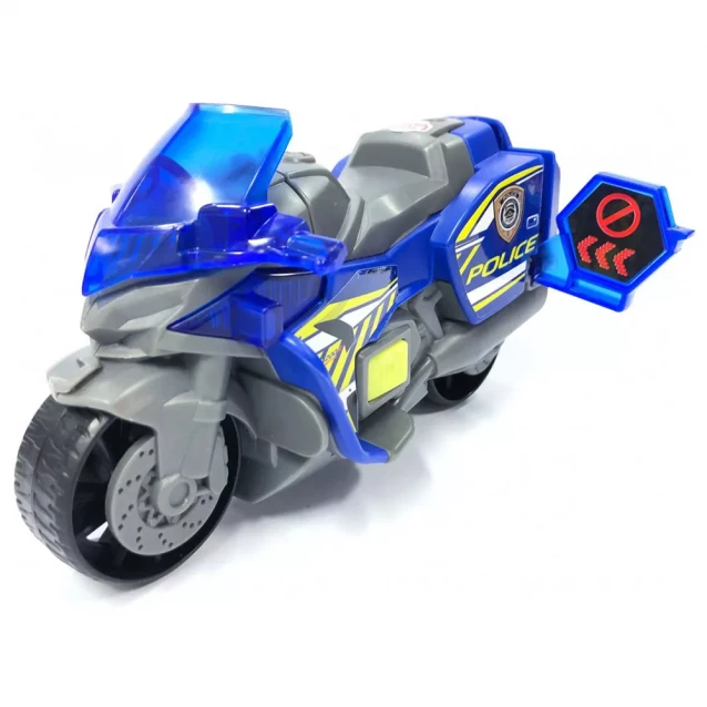 Поліцейський мотоцикл Dickie Toys 15 см (3302031) - 8