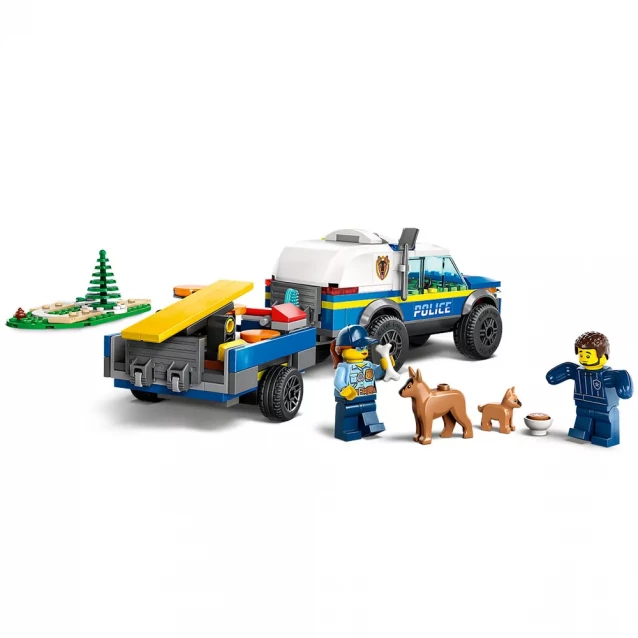 Конструктор Lego City Мобільний майданчик для дресування поліцейських собак (60369) - 4