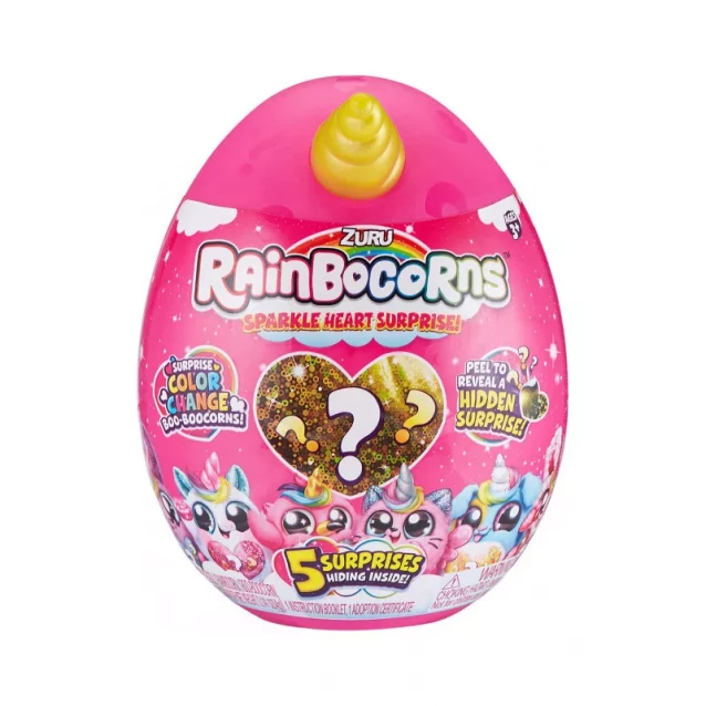 Rainbocorn Мягкая игрушка-сюрприз Rainbocorn-A (серия Sparkle Heart Surprise), арт. 9204A - 6