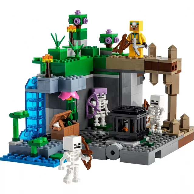 Конструктор LEGO Minecraft Підземелля кістяків (21189) - 3
