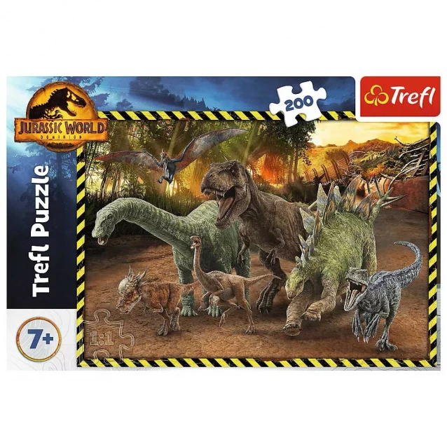 Пазли Trefl Світ динозаврів 200 ел (13287) - 3
