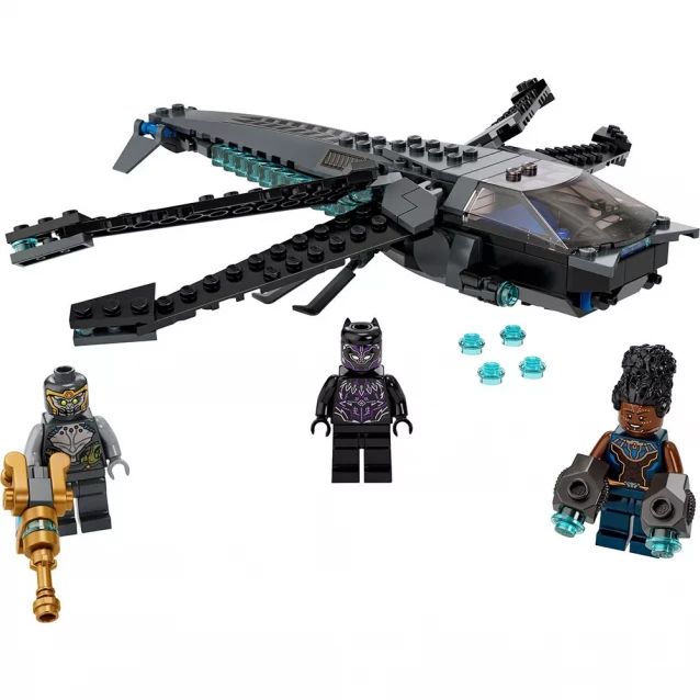 Конструктор LEGO Флаєр-Дракон Чорної Пантери (76186) - 10