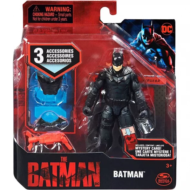 BATMAN Іграшка фігурка арт. 6060654, Batman, 10 см, 4 види, у коробці 16*14*3,5 см 6060654 - 2