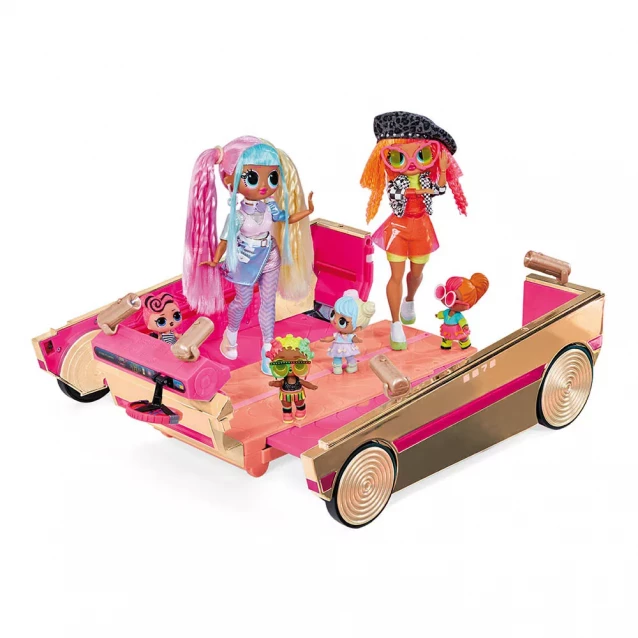 Машинка для куклы L.O.L. Surprise! Вечеркомобиль 3в1 (118305) - 14