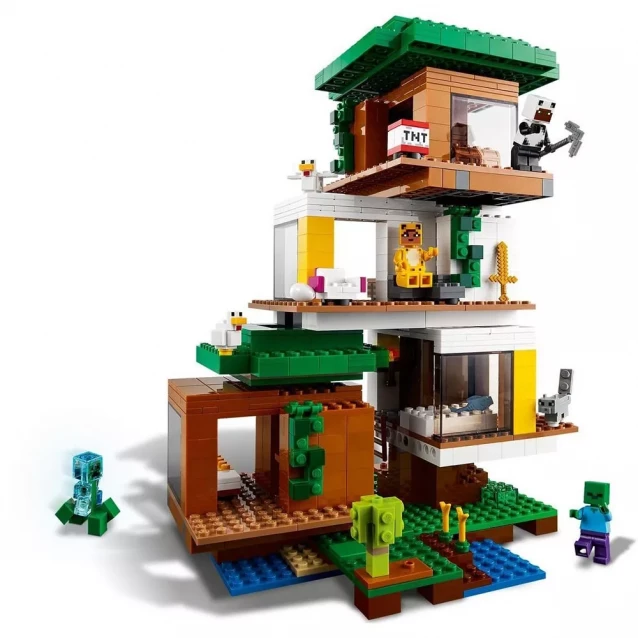 Конструктор LEGO Современный домик на дереве (21174) - 5