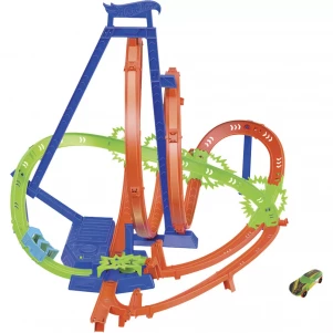 Трек Hot Wheels Гігантська петля Шалені зіткнення (HNL97) дитяча іграшка