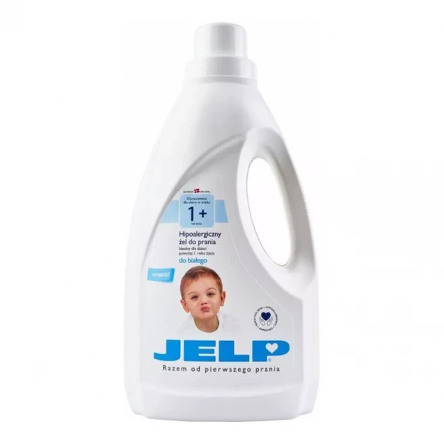Гель Jelp для прання білого гіпоалергенний 1,5 л (90015) - 1
