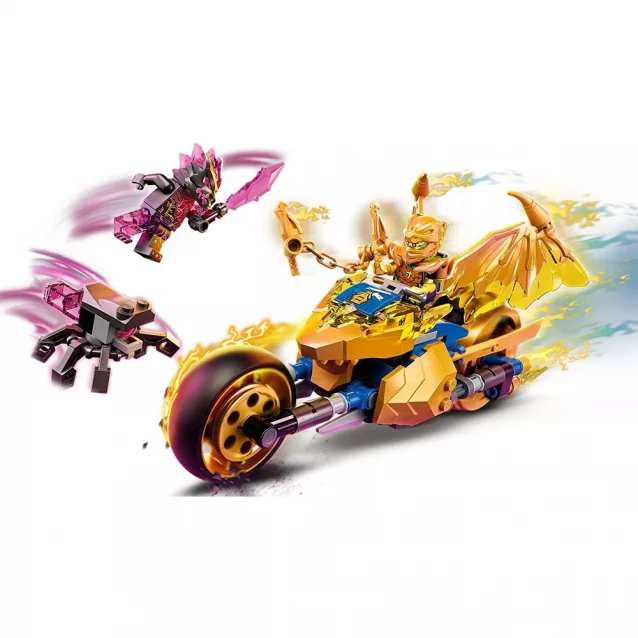 Конструктор Lego Ninjago Мотоцикл золотого дракона Джея (71768) - 4
